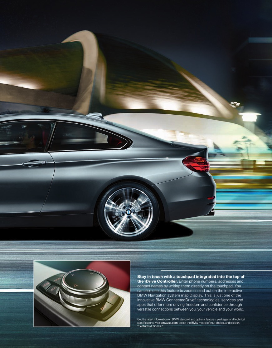 2015 BMW 4-Series Brochure Page 15